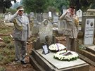 Hrob Vítězslava Rosíka v Addis Abebě