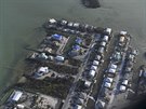 Následky hurikánu Irma na ostrovech Florida Keys (13. záí 2017)