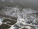 Následky hurikánu Irma na ostrovech Turks a Caicos (12. záí 2017)