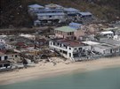 Následky hurikánu Irma na ostrov St. Martin (12. záí 2017)
