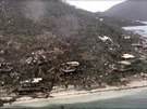 Následky hurikánu Irma Britských Panenských ostrovech (8. záí 2017)