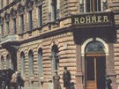 Kollárova ulice v Plzni kolem roku 1908