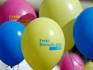 Pedvolební kampa nmecké strany FDP (18.9.2017)