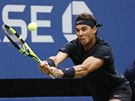 Rafael Nadal během finále US Open.