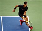 Rafael Nadal bhem finále US Open.