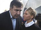 Saakavili s Tymoenkovou uvízli v Przemylu, Kyjev je odmítá vpustit (10. záí...