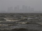 Hurikán Irma se pesunuje na Floridu (10. záí 2017).