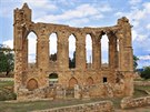Malebné ruiny kostela sv. Jií ve Famagust v severní (okupované) ásti Kypru
