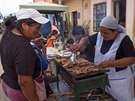 Pouliní stravování je v Bolívii jasná volba.