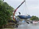 Ostrov Guadeloupe zasáhl hurikán Maria, kdy ml stupe 3. Pozdji zesílil na...