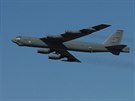 Start amerického bombardéru B-52 z monovského letit