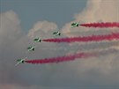 Mimodn neplnovan ncvik skupiny Saudi Hawks za zruen vystoupen na Dnech...