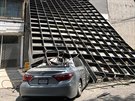 Zemtesení pokodilo v Mexico City nkolik budov. (19. záí 2017)
