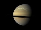 Ohromná boue na severní polokouli Saturnu (únor 2011)