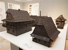Vsetínské muzeum nabízí výstavu roubených chalup, typických pro Valasko