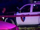 Policisté po útoku ve mst Plano nedaleko Dallasu