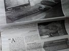 lánek o farmaení v Runescape ve Venezuelských novinách