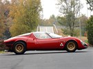 Alfa Romeo 33 Stradale slaví padesátiny. Na snímku v pvodní podob prototypu....