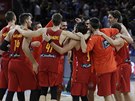 panltí basketbalisté slaví postup do semifinále mistrovství Evropy.