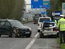 Pesnou pinu nehody vyetuj dopravn policist. (19. z 2017)