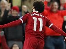 OTOIL JSEM. Mohamed Salah z Liverpoolu vstelil v duelu proti Seville gól na...