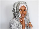 Modelka Halima Adenová (New York, 28. srpna 2017)