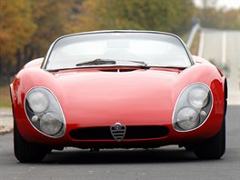 Alfa Romeo 33 Stradale slaví padesátiny. Na snímku v původní podobě prototypu....