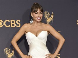 Sofía Vergara na cenách Emmy (Los Angeles, 17. záí 2017)