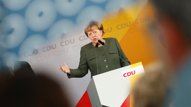 Mítink Angely Merkelové v Barthu ve spolkové zemi Meklenbursko - Přední Pomořansko (8. září 2017)
