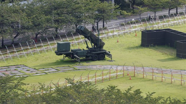 Japonsk protiraketov systm Patriot v Tokiu (15. z 2017)