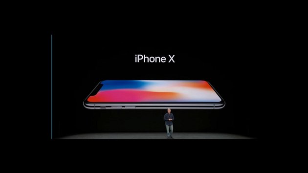 Vrcholný model iPhone X používá stejně jako zástupci běžné produktové řady kombinaci skla a kovu.
