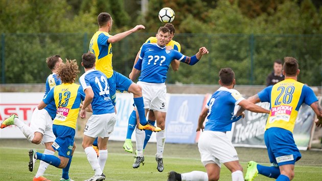 Momentka z utkn Tborsko - Teplice.