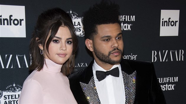 Selena Gomezová a Abel Tesfaye alias The Weeknd (New York, 8. září 2017)
