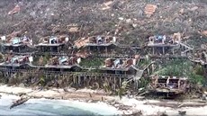 Následky hurikánu Irma Britských Panenských ostrovech (8. záí 2017)
