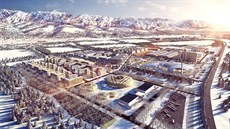 Albert Speer & Partner: Projekt pro zimní olympiádu v Kazachstánu