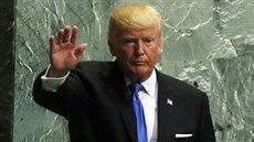 Donald Trump promluvil na pd OSN. Severní Koreji pohrozil "totálním...