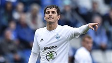 Ruslan Mingazov v dresu Mladé Boleslavi.