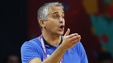 Srbský trenér slovinských basketbalist Igor Kokokov