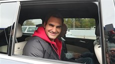 Roger Federer míí z praského letit Václava Havla do hotelu.