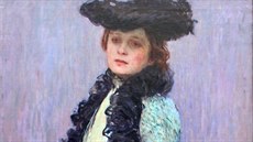 Z výstavy malíe Antonína Hudeka v Galerii msta Trutnova