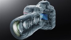 Nový Nikon D850 "pod rentgenem