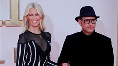 Claudia Schifferová a její manel Matthew Vaughn (Londýn, 18. záí 2017)