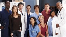 Isaiah Washington, Ellen Pompeo, Patrick Dempsey, Kate Walshová, T.R. Knight,...