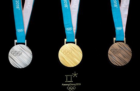 ODHALENO. O tyhle medaile budou na zimní olympiád v Pchjongchangu bojovat i...