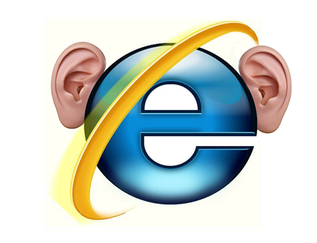 Internet Explorer dovolí stránce odposlechnout, co píe uivatel do adresního...