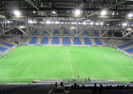 Astana Arena, stadion fotbalového týmu z kazaské metropole.