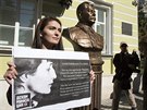 V moskevské Aleji vdc pibyly busty sovtských ikon vetn Stalina (22. záí...