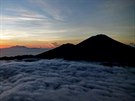 Sopka Agung na Bali.