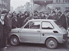 První Fiat 126p, který se objevil v Gdasku v prosinci roku 1972, vzbudil mezi...