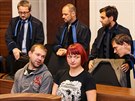 Mstský soud v Praze vynesl rozsudek nad obalovanými anarchisty, kteí byli...